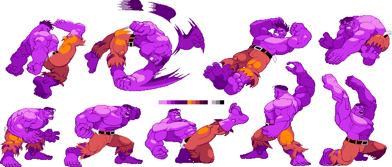 Hulk - light purple